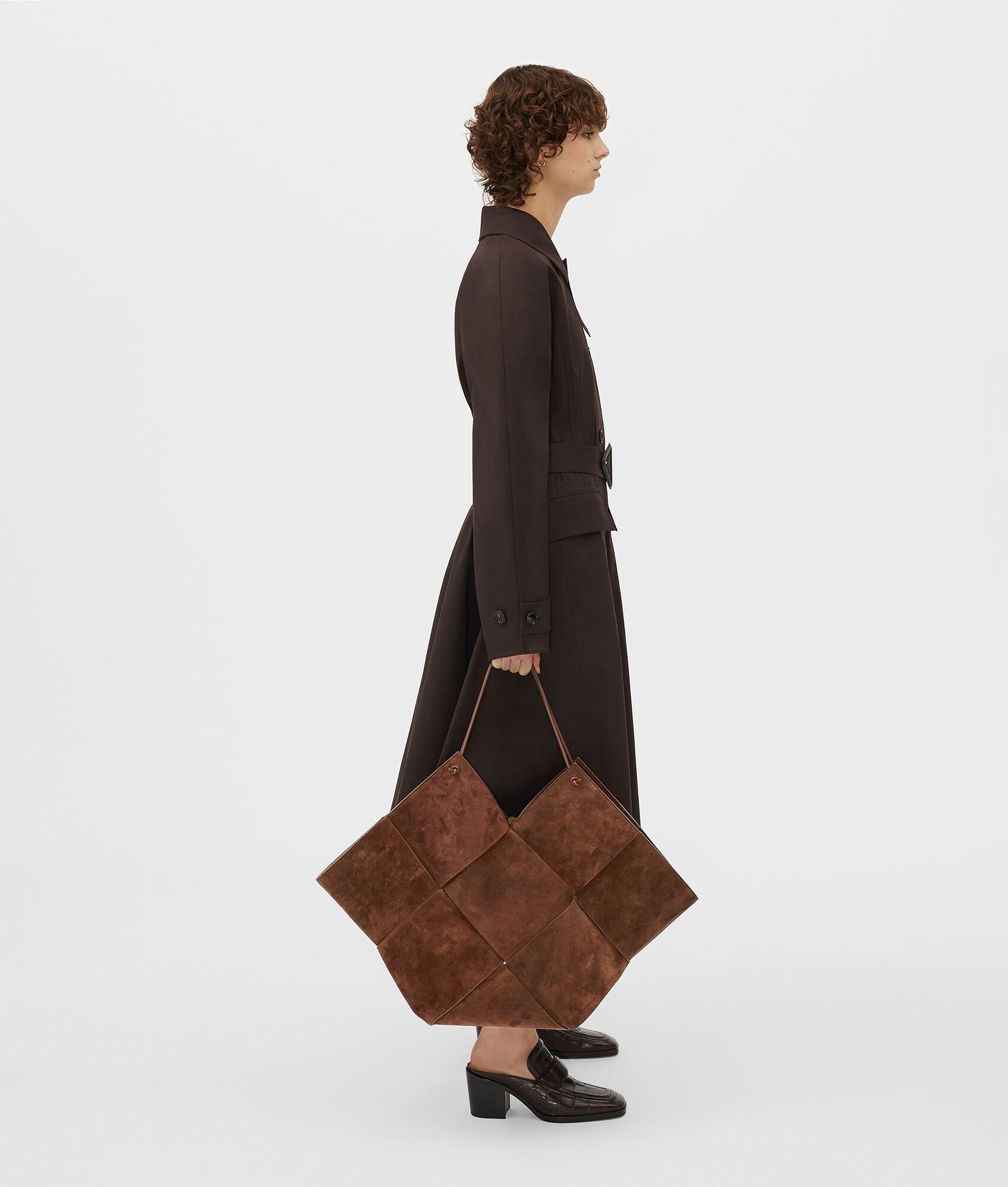 ボッテガヴェネタ BOTTEGA VENETA マキシイントレチャート トートバッグ ベージュ 652058 V0HS1 2201