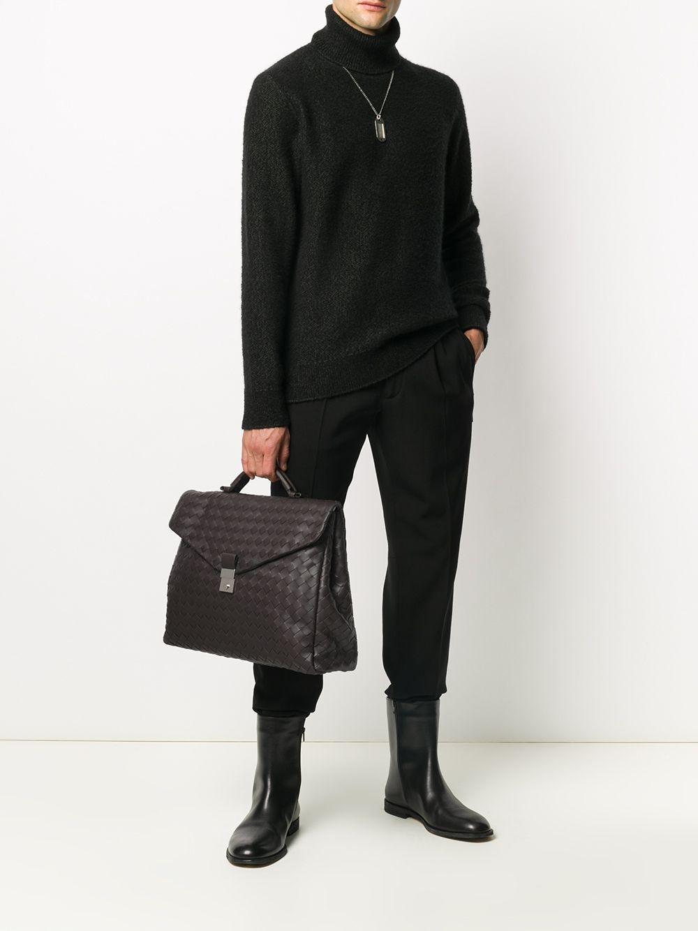 ボッテガヴェネタ BOTTEGA VENETA ブリーフケース ビジネスバッグ ブラック メンズ 630239 vcrl2 2145