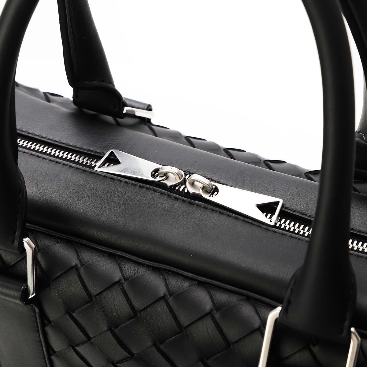 ボッテガヴェネタ Bottega Veneta イントレチャート カーフレザー ブリーフケース ビジネスバッグ 650372 V0E51 8803