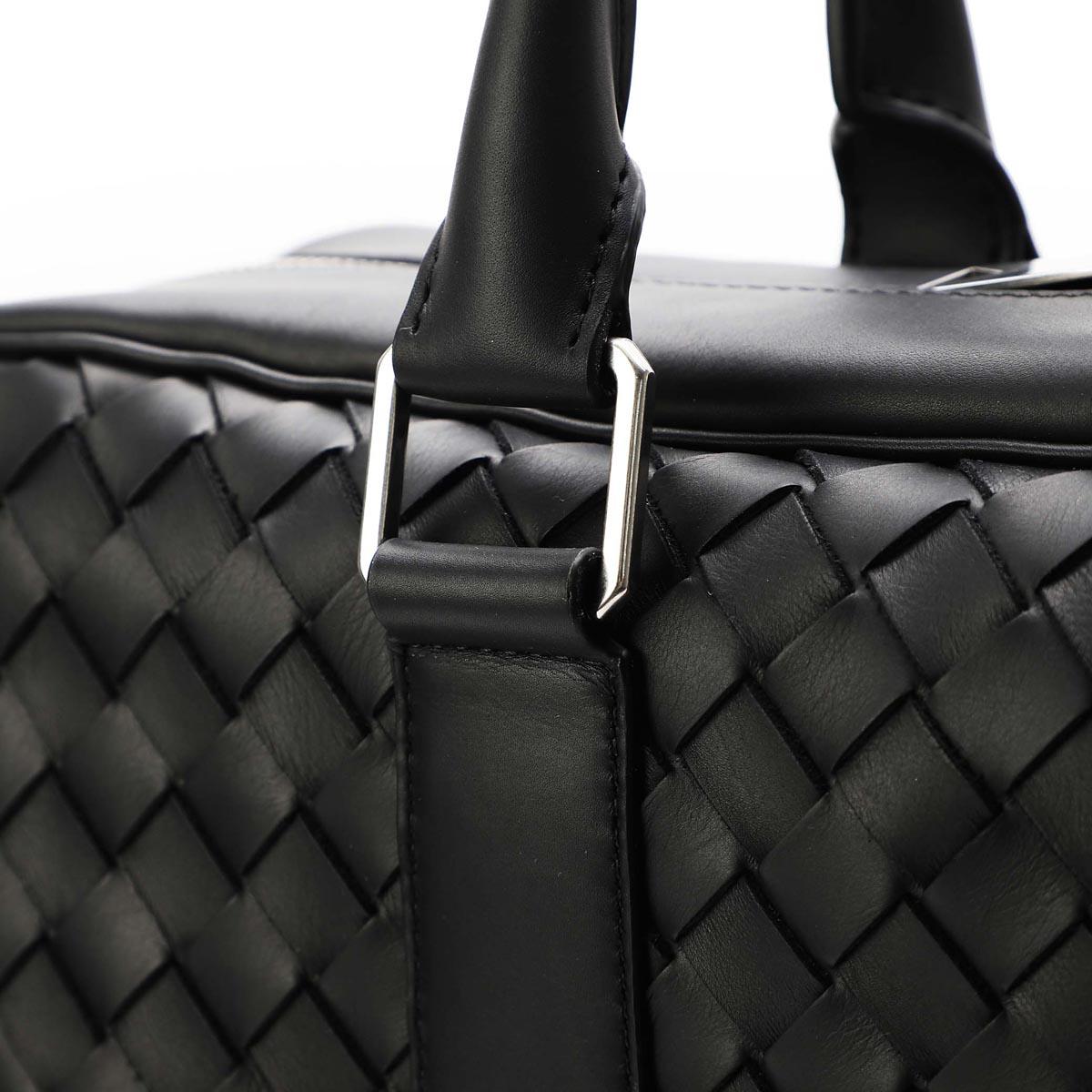 ボッテガヴェネタ Bottega Veneta イントレチャート カーフレザー ブリーフケース ビジネスバッグ 650372 V0E51 8803