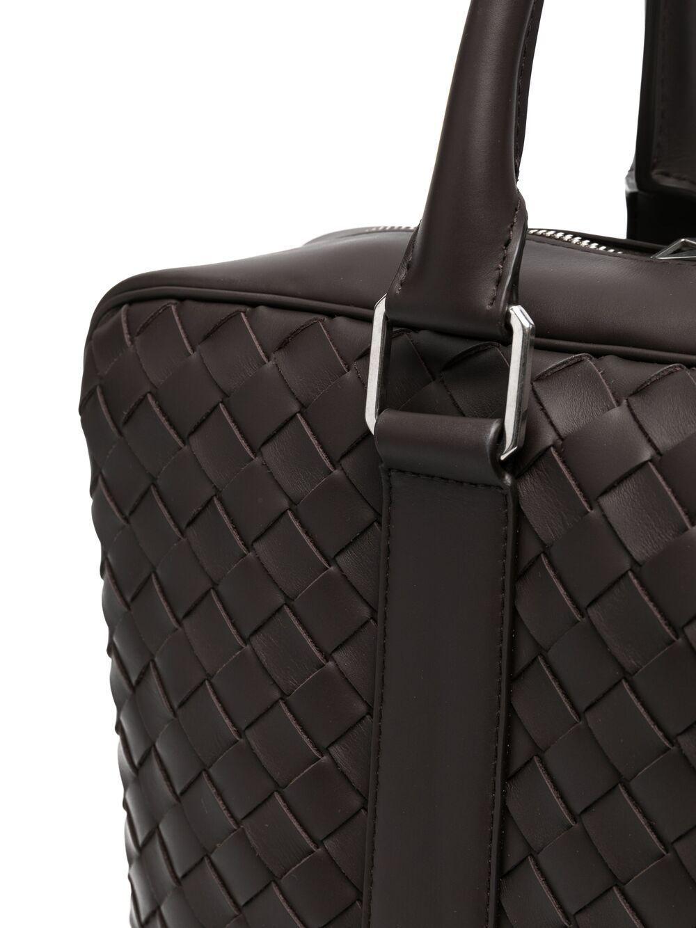 ボッテガヴェネタ Bottega Veneta イントレチャート カーフレザー ブリーフケース ビジネスバッグ 650372 V0E51 2145