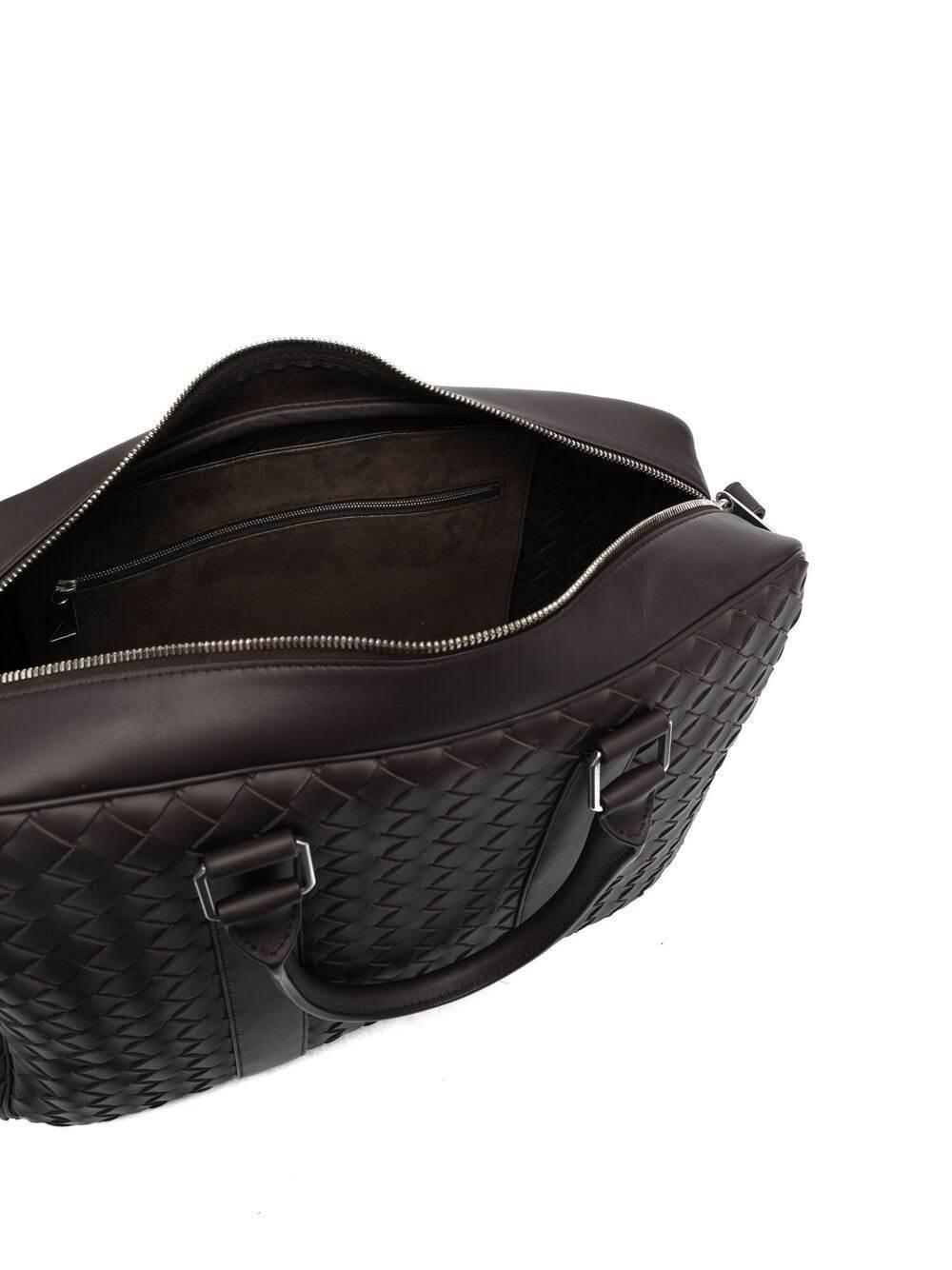 ボッテガヴェネタ Bottega Veneta イントレチャート カーフレザー ブリーフケース ビジネスバッグ 650372 V0E51 2145