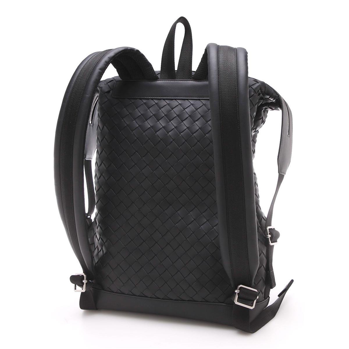 ボッテガヴェネタ BOTTEGA VENETA バックパック リュックサック ブラック メンズ 653118 v0e54 8803