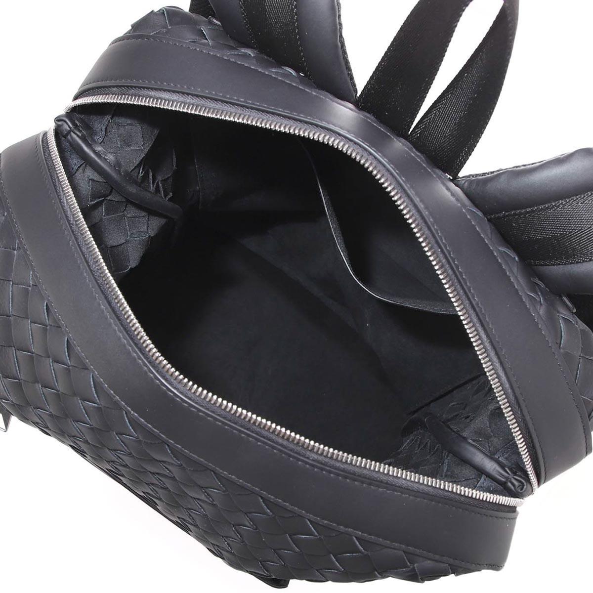ボッテガヴェネタ BOTTEGA VENETA バックパック リュックサック ブラック メンズ 653118 v0e54 8803