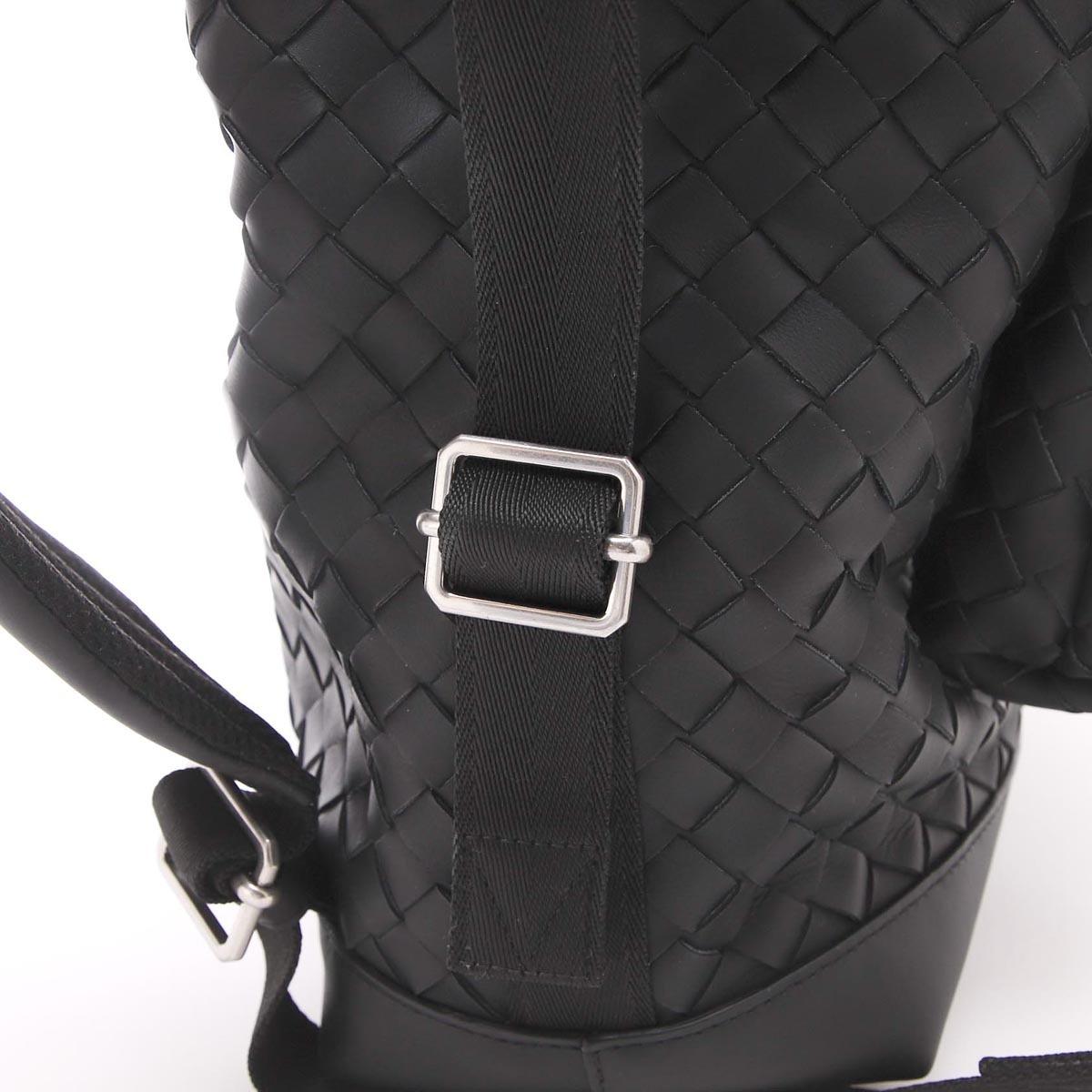 ボッテガヴェネタ BOTTEGA VENETA バックパック リュックサック ブラック メンズ 653118 v0e54 8803