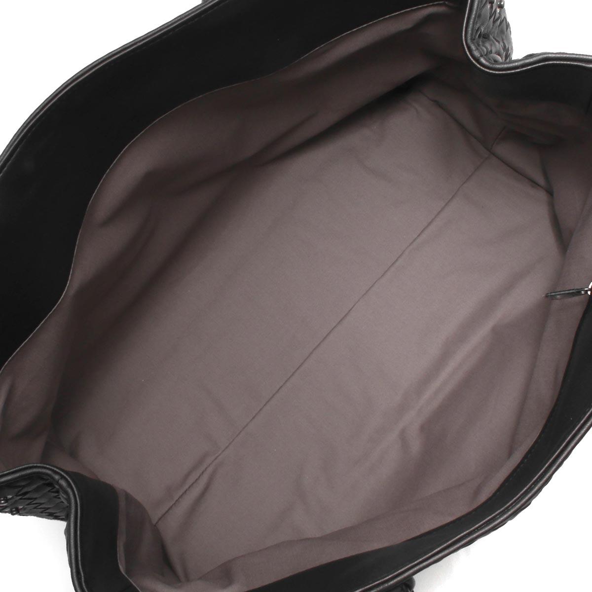 ボッテガヴェネタ BOTTEGA VENETA トートバッグ イントレチャート ナッパ ブラック 428331 V0016 8175 メンズ