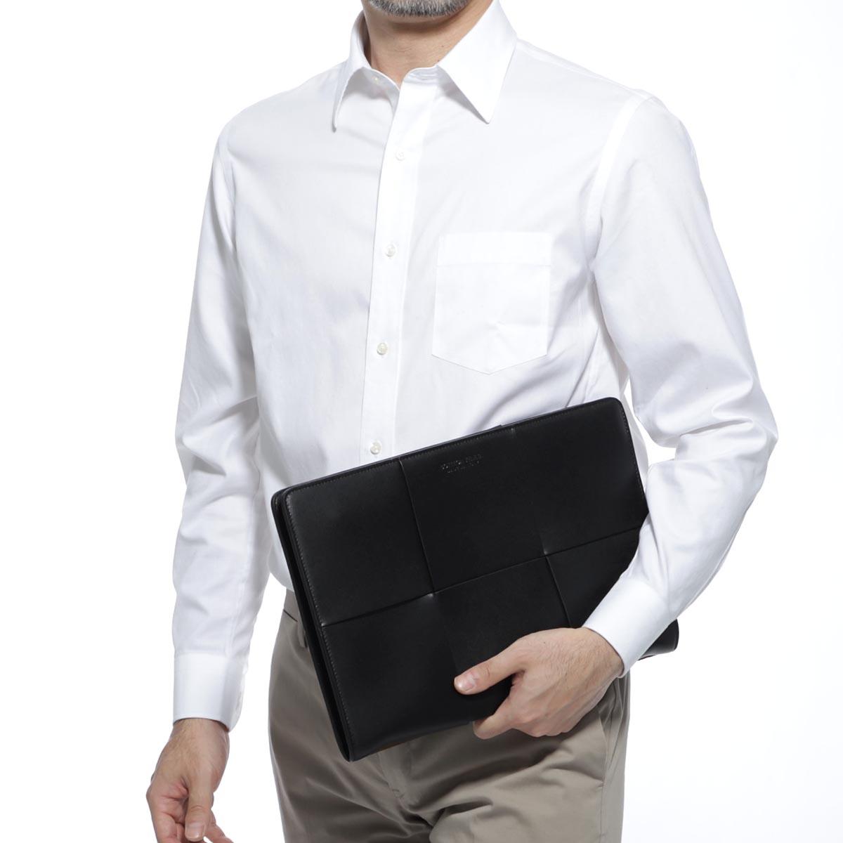 ボッテガヴェネタ BOTTEGA VENETA クラッチバッグ ドキュメントケース ブラック メンズ ギフト プレゼント レザー 本革 608602 vb1k0 1000