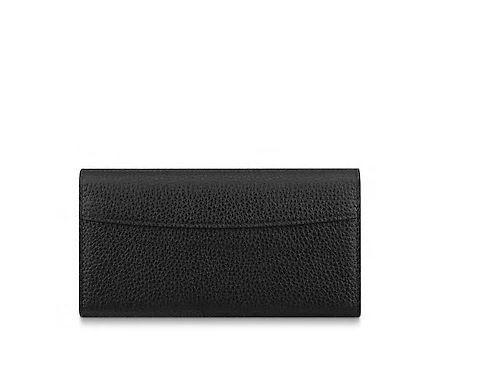 ルイヴィトン ポルトフォイユ・カプシーヌ 長財布 財布 レディース トリヨンレザー ブラック M64551