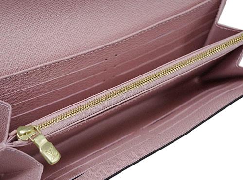 ルイヴィトン財布  LOUIS VUITTON ヴィトン LV モノグラム ファスナー長札 ポルトフォイユ・サラ ローズ・バレリーヌ M62235