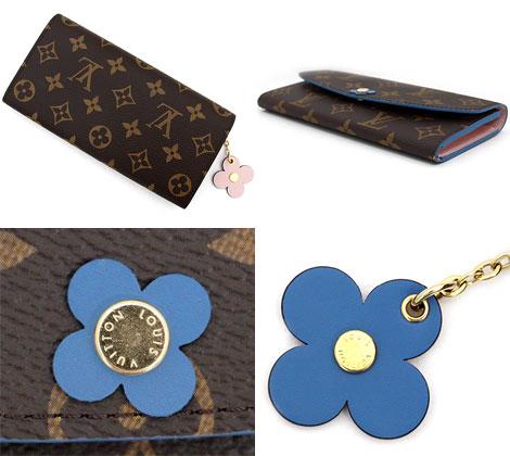 LOUISVUITTON ルイヴィトン モノグラム　ポルトフォイユ エミリー　フラワーモチーフ　ブロッサム　小銭入れ付長財布 M63895
