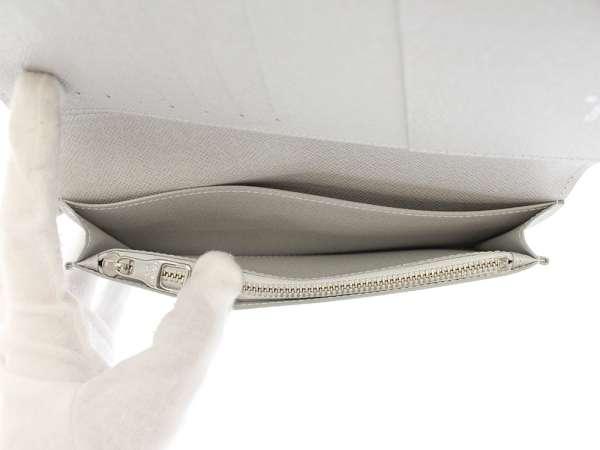 ルイヴィトン 長財布 ホワイト モノグラム ポルトフォイユ・ブラザ  LOUIS VUITTON ヴィトン 財布 メンズ M67822
