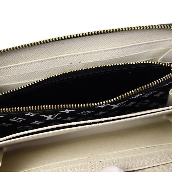 ルイ ヴィトン LOUIS VUITTON 長財布 ラウンドファスナー モノグラム キャンバス ジッピー・ウォレット Ivoire M44745