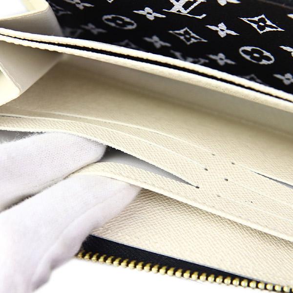 ルイ ヴィトン LOUIS VUITTON 長財布 ラウンドファスナー モノグラム キャンバス ジッピー・ウォレット Ivoire M44745
