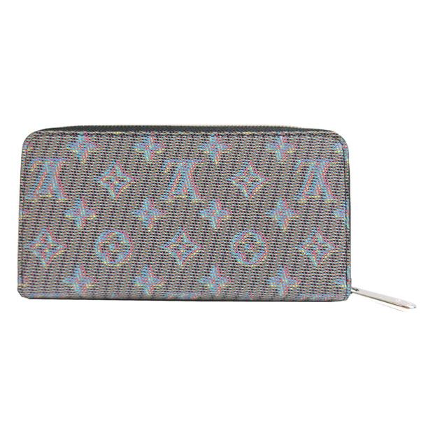 ルイヴィトン 2コレクション 限定 ジッピーウォレット 長財布 モノグラム LV ポップ  ブルー WALLET Monogram M68662