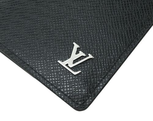 ルイヴィトン 財布 LOUIS VUITTON ヴィトン タイガ LV メンズ ファスナー長札 16枚カード ポルトフォイユ・ブラザ ノワール LVシルバーロゴ  M30285