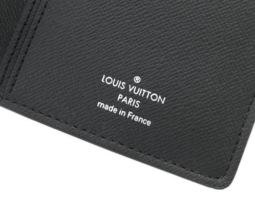 ルイヴィトン 財布 LOUIS VUITTON ヴィトン タイガ LV メンズ ファスナー長札 16枚カード ポルトフォイユ・ブラザ ノワール LVシルバーロゴ  M30285