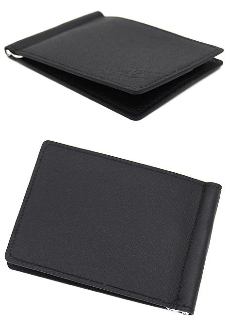 ルイ ヴィトン LOUIS VUITTON 　タイガ　ポルトフォイユ・パンス　クリップ付　カードケース　ノワール　M62978