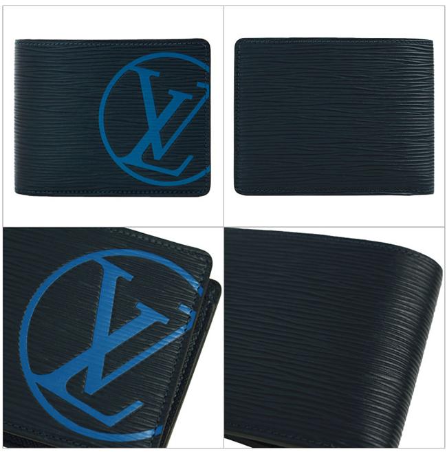 ルイヴィトン LOUIS VUITTON 二つ折り財布 2つ折り財布 小銭入れなし ポルトフォイユ・ミュルティプル M67908