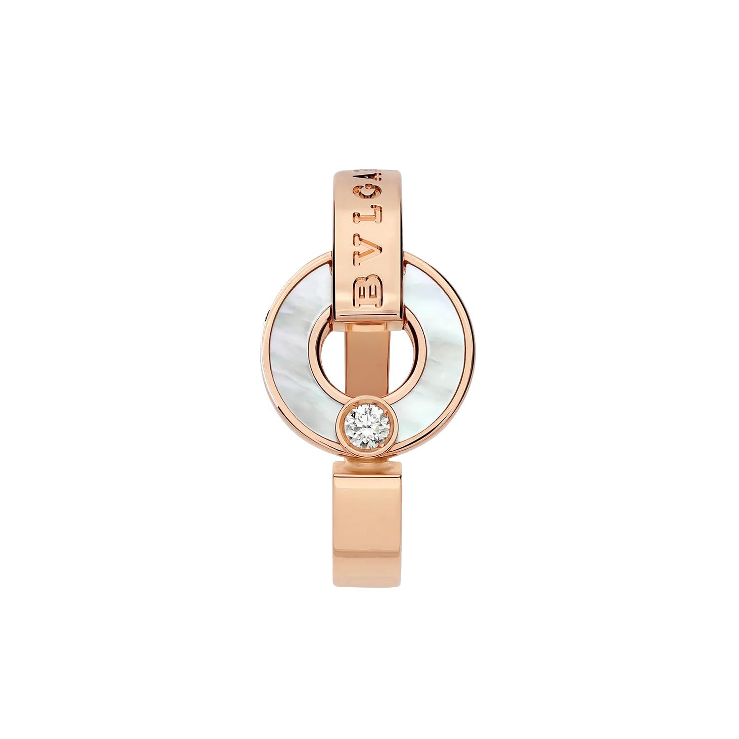 BVLGARI ブルガリブルガリ オープンワーク リングダイヤ指輪 18K 354425