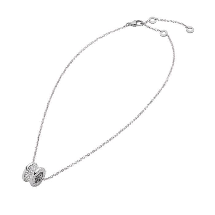 ブルガリ エレガント BVLGARI ☆B.ZERO1 ネックレス パヴェダイヤ 346167