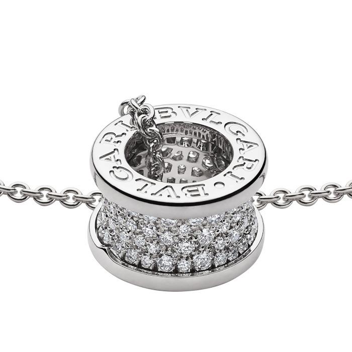 ブルガリ エレガント BVLGARI ☆B.ZERO1 ネックレス パヴェダイヤ 346167