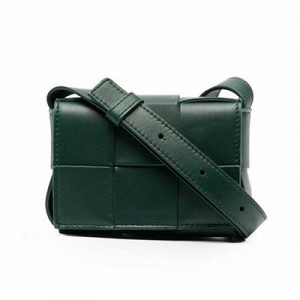 ボッテガベネタ BOTTEGA VENETA イントレチャートレザーミニバッグ ザ・カセット 666688 VMAY1 3035
