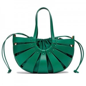 ボッテガベネタ BOTTEGA VENETA レザー クロスボディ 2way バッグ チリレッド スモール/ ショルダー 651577VMAUH3104