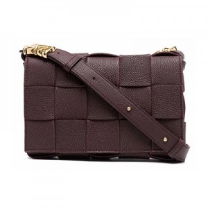 ボッテガベネタ Bottega Veneta クロスボディ イントレチャートレザー カセットショルダーバッグ 666870V17H16111