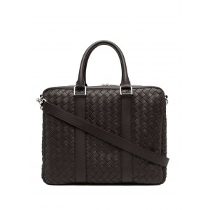 ボッテガヴェネタ Bottega Veneta イントレチャート カーフレザー ブリーフケース ビジネスバッグ 650372 V0E51 2145