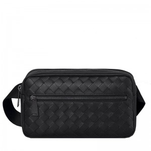 ボッテガヴェネタ BOTTEGA VENETA ボディバッグ/ベルトバッグ イントレチャート ブラック 601062 VCPQ2 8984