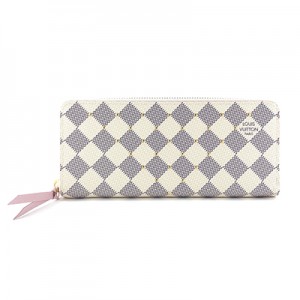 ルイヴィトン LOUIS VUITTON 長財布 ダミエ アズール ポルトフォイユ クレマンス N60252