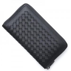 ボッテガヴェネタ BOTTEGA VENETA ラウンドファスナー 長財布 小銭入れ付き ブラック プレゼント レザー  543897 vo0b9 8723