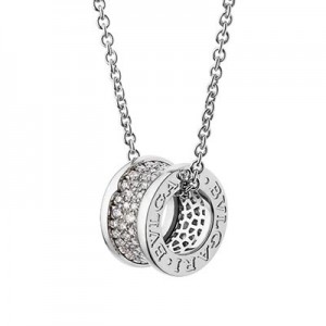 ブルガリ エレガント BVLGARI ☆B.ZERO1 ネックレス パヴェダイヤ 346167