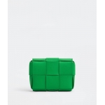 ボッテガベネタ BOTTEGA VENETA イントレチャートレザーミニバッグ ザ・カセット 666688 VMAY1 3722