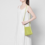 ボッテガ ヴェネタ BOTTEGA VENETA バッグ レディース ショルダーバッグ ミニ THE KNOT ザ ノット KIWI グリーン  639293 VCRA2 3520​