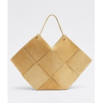 ボッテガヴェネタ BOTTEGA VENETA マキシイントレチャート トートバッグ ベージュ 652058 V0HS1 2664