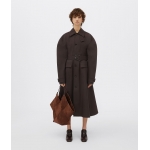 ボッテガヴェネタ BOTTEGA VENETA マキシイントレチャート トートバッグ ベージュ 652058 V0HS1 2201