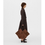 ボッテガヴェネタ BOTTEGA VENETA マキシイントレチャート トートバッグ ベージュ 652058 V0HS1 2201
