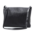 ボッテガヴェネタ BOTTEGA VENETA イントレチャート レザーショルダーバッグ  609419 VCPQ1 4202​