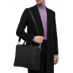 ボッテガヴェネタ Bottega Veneta イントレチャート カーフレザー ブリーフケース ビジネスバッグ 650372 V0E51 8803