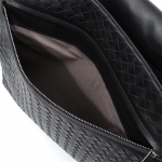 ボッテガヴェネタ BOTTEGA VENETA メッセンジャーバッグ ブラック メンズ ショルダー バッグ レザー 577538 vq139 1000