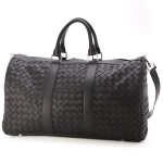 ボッテガヴェネタ BOTTEGA VENETA ボストンバッグ ダッフルバッグ ブラック メンズ 650066 v0e51 8803