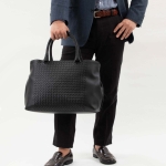 ボッテガヴェネタ BOTTEGA VENETA トートバッグ イントレチャート  ナッパ ブラック 428331 V0053 1000 メンズ