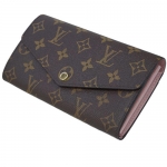 ルイヴィトン財布  LOUIS VUITTON ヴィトン LV モノグラム ファスナー長札 ポルトフォイユ・サラ ローズ・バレリーヌ M62235
