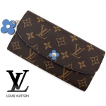 LOUISVUITTON ルイヴィトン モノグラム　ポルトフォイユ エミリー　フラワーモチーフ　ブロッサム　小銭入れ付長財布 M63895