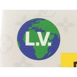 ルイヴィトン 長財布 ホワイト モノグラム ポルトフォイユ・ブラザ  LOUIS VUITTON ヴィトン 財布 メンズ M67822