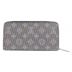 ルイヴィトン 2コレクション 限定 ジッピーウォレット 長財布 モノグラム LV ポップ  ブルー WALLET Monogram M68662