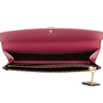 ルイヴィトン 財布 LOUIS VUITTON ヴィトン モノグラム LV ファスナー長札 ポルトフォイユ・エミリー ホットピンク モノグラム・フラワー M68313