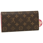 ルイヴィトン 財布 LOUIS VUITTON ヴィトン モノグラム LV ファスナー長札 ポルトフォイユ・エミリー ホットピンク モノグラム・フラワー M68313