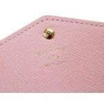 ルイヴィトン財布 LOUIS VUITTON ヴィトン ダミエ・エベヌ LV ファスナー長札 長財布 ポルトフォイユ・サラ スタッズ ローズ・バレリーヌ  N60249